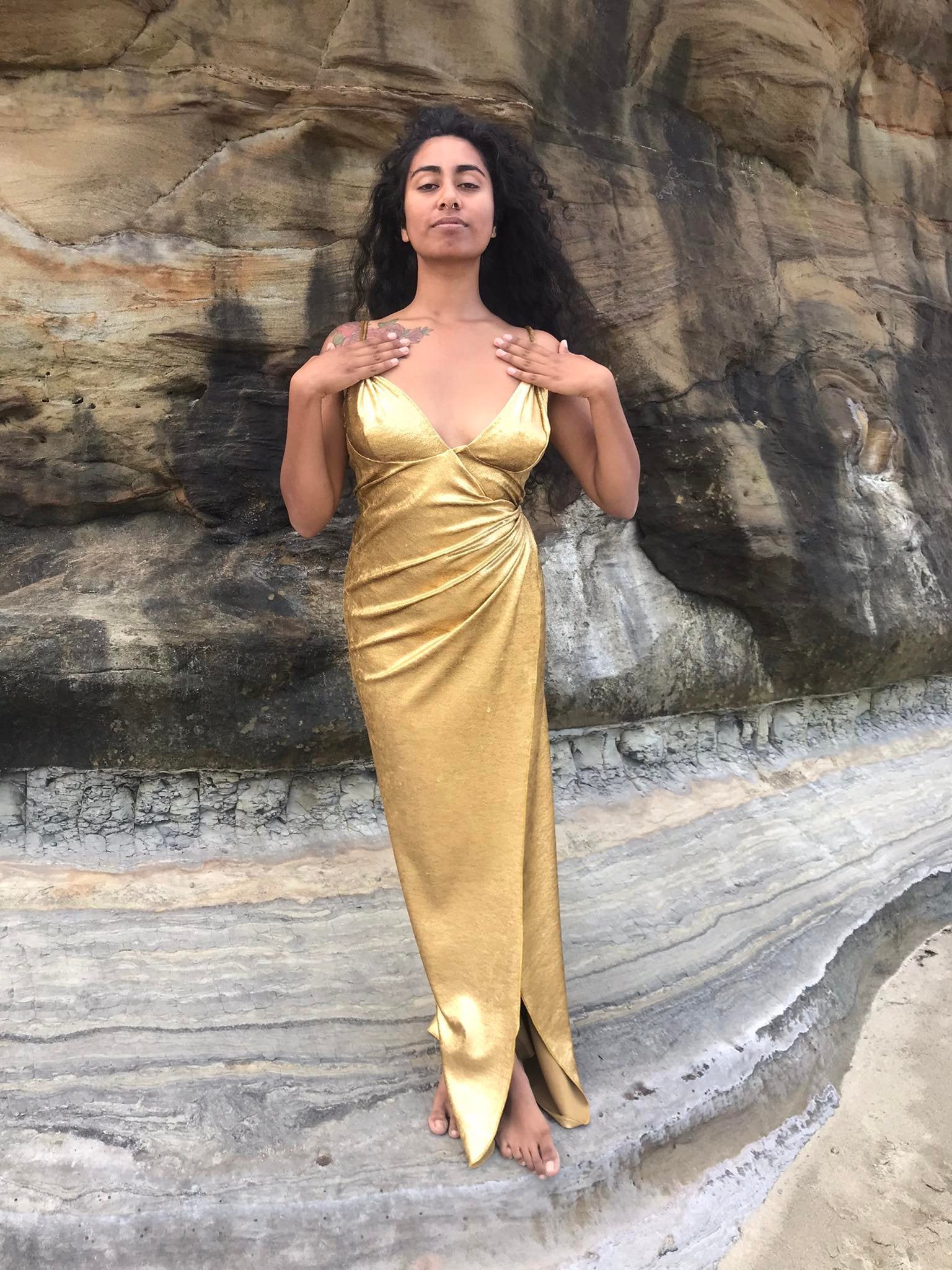 Creation Gown from Whio Waters, Golden Bay New Zealand